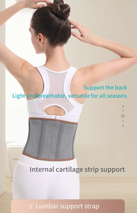 Cintura da allenamento in vita traspirante con stampa personalizzata a compressione regolabile per rifilare il supporto per la schiena - Product Image 6