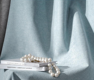 Elegante Tenda Oscurante Comfort Wave in Poliestere/Lino, Design Ecologico e Moderno per Soggiorno - Product Image 4