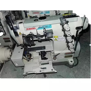 Machine à coudre industrielle à lit plat à entraînement direct CW500 d'occasion, machine à point plat - Product Image 1