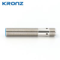 Capteur de distance ultrasonique KRONZ U12, sortie analogique 0-10V, portée de détection 20-120mm, IP67, connecteur M12 4 broches, industriel