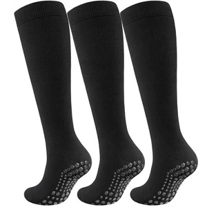 New Arrival 5-Toe Yoga Dance <b>Grip</b> <b>Socks</b> Women Low Cut Boat Ankle Non-Slip Pilates Professional Standard Winter Knitted Body Logo - Product Image 2