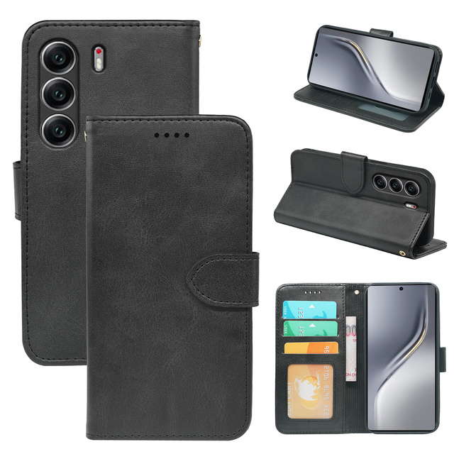 Top Deals Wallet Phone Case for Tecno Camon 50 Pro 40 Spark 20 Pro Pop 10 Itel S25 Ultra Pro Flip Leather Cover Protective Cases