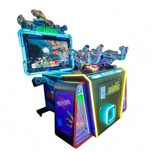 Nouvelle Machine de Jeu Vidéo de Tir Double Dinosaures pour Enfants, Grande Machine à Monnayeur pour Locaux de Divertissement, Guangdong - Product Image 5