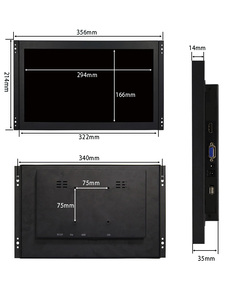 Moniteur tactile industriel LCD USB de 13,3 pouces, nouveau moniteur tactile capacitif pour kiosque ATM POS - Product Image 6