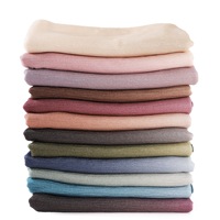Écharpe Hijab en Chiffon Dégradé 70*170 cm, 100% Polyester, Douce et Respirante, Mode Musulmane pour Femmes, Écharpe d'été