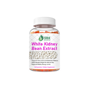 Private Label White Kidney Bean Gummies with White Kidney Bean Extract Appetite Supports Carb Control Rich in Antioxidants - Product Image 1
