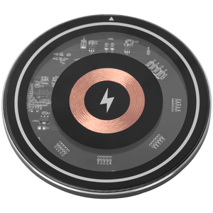 แท่น<span class=keywords><strong>ชาร์จ</strong></span>ไร้สาย<span class=keywords><strong>แบ</strong></span>บเร็ว 15W ขายส่ง, สีดำอะคริลิกใสและโลหะ, สถานีชาร์จ<span class=keywords><strong>แบ</strong></span>บ Type-C สำหรับสมาร์ทโฟน - Product Image 2