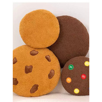Coussin Biscuit en Peluche pour Enfant, Accessoire Super Doux, Cadeau Créatif d'Anniversaire de Noël, Kawaii