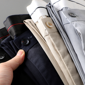 <span class=keywords><strong>Pantaloni</strong></span> estivi magri da <span class=keywords><strong>uomo</strong></span> per Joker <span class=keywords><strong>pantaloni</strong></span> Casual da lavoro in tinta unita <span class=keywords><strong>pantaloni</strong></span> da <span class=keywords><strong>uomo</strong></span> piccoli e dritti di moda urbani. - Product Image 5