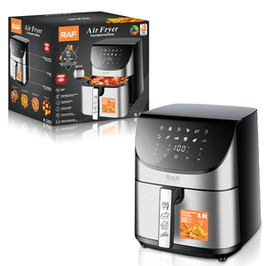 RAF Multifunction Touch <b>Control</b> Air Fryers Stainless Steel Fryer Roast Bake Broil Quick Easy Meals Visible Air Fryers Air Fryer - Product Image 1