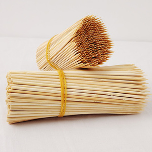 Brochetas de Bambú para Barbacoa de Primera Calidad, 20 cm, Sin Recubrimiento, Mango Largo, Fáciles de Limpiar, Marca Liangzhu, Palitos para Patatas, Utensilios para Barbacoa - Product Image 5