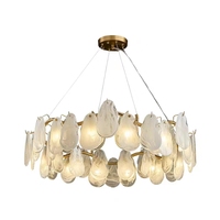 Lustre Suspendu Long de Designer Nordique Moderne, Créatif, pour Salle à Manger et Salle d'Exposition, Décoration de Luxe