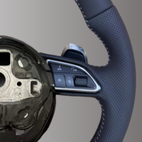 Volant sport en cuir pour Audi S3 8P S4 B8 S5 S6 S7 S8 A38V A38P A4 B8 A5 B8 A6 C7 A7 C7 A8 D4 03 05 Q7