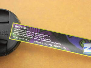 Autocollant en PET argenté imprimé à l'<span class=keywords><strong>encre</strong></span> <span class=keywords><strong>noire</strong></span> auto-adhésif, étiquette en PVC métallique à forte adhérence - Product Image 2