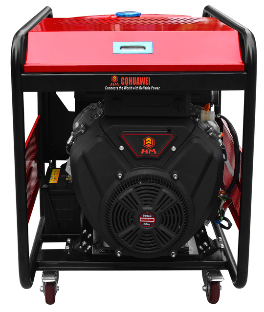 15KW Gasoline Generator Single/Three Phase Equal Power | 35L Tank, 100% Copper, AVR, E-Start | for Construction & Backup