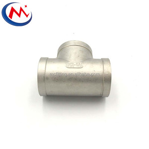 ข้อต่อที 3 ทาง ขนาด <span class=keywords><strong>1</strong></span>/4" 3/8" <span class=keywords><strong>1</strong></span>/2" 3/4" <span class=keywords><strong>1</strong></span>" 2" 3" 4 นิ้ว เกลียวต่อ ท่อสแตนเลส 304 316 - Product Image 4