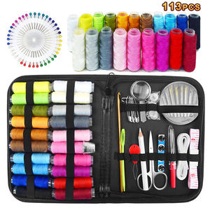 Kit da Cucito Premium da 113 Pezzi per Riparazioni Domestiche di Emergenza, Viaggi e Principianti con Rocchetti di Filo - Product Image 2