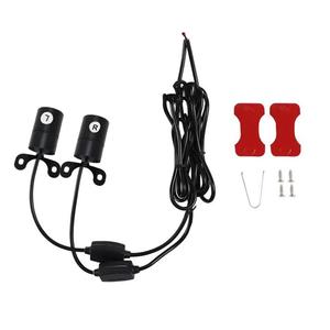 Motosiklet Melek Kanatları Projeksiyon Lambası 12V LED Zemin Lambası, Bisiklet, E-Scooter, E-Bisiklet için, OEM Özel Logo, IP65 Su Geçirmez - Product Image 3