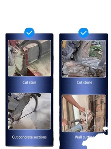 เครื่องตัดคอนกรีตแบบพกพา ใช้เครื่องยนต์เบนซิน ใบเลื่อยวงแหวน ตัดผนัง ความลึกการตัด 0-188 มม. ค่าบำรุงรักษาต่ำ - Product Image 6