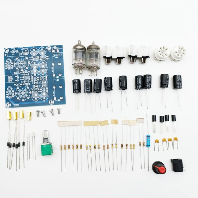 OKYN-G6214 Electronic Tube Amp DIY Kit Pre Amplifier for Enhanced Audio Experience