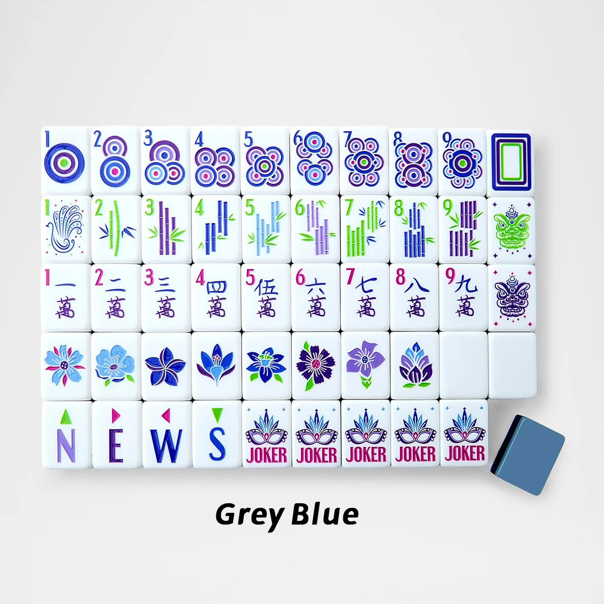 Grey Blue