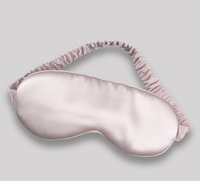 Masque pour les yeux en soie véritable 100% mûrier, 22 momme, luxueux, personnalisé, biologique, Noël, Nouvel An, ISO, soie, grand format