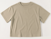 Kaos Anak Oversize Logo Pribadi Custom, Model Drop Shoulder Boxy Fit, Streetwear untuk Anak Laki-laki dan Perempuan, Cocok untuk Pemakaian Sehari-hari