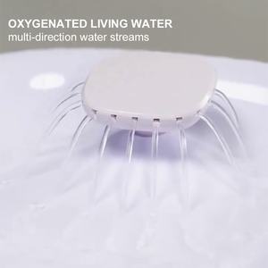 Fontaine d'eau automatique à fenêtre transparente pour animaux de compagnie, distributeur pour chats et chiens - Product Image 2