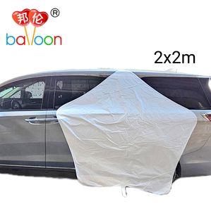 بالون كبير الحجم مخصص 2 متر من البولي إيثيلين والبولي أميد عالي الحاجز للهيليوم، بالون للقياسات الجوية على ارتفاعات عالية لرصد الطقس - Product Image 4