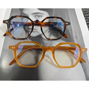 Wholesale Prices Acetate Optical Anti Blue Light Eyeglasses Frames For Women Handmade Eyewear With Polarizing Lens