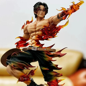 26cm 0ne Piece Portgas D <span class=keywords><strong>Ace</strong></span> Anime figura Gk estatuilla <span class=keywords><strong>Manga</strong></span> Pvc estatua coleccionable modelo decoración ornamento juguetes niños regalo - Product Image 6