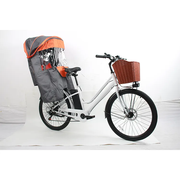 Bicicletta elettrica genitore-bambino bici elettrica pieghevole piccola batteria auto femminile mini madre e figlio di tre-persona scooter