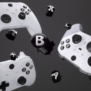 อะไหล่คอนโทรลเลอร์ DIY ปุ่ม ABXY แบบใสสำหรับคอนโทรลเลอร์ Xbox Series X S, ปุ่มทดแทนสำหรับคอนโทรลเลอร์ Xbox One S - Product Image 5