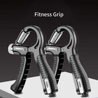 Renforçateur de force de préhension avec résistance réglable et exercices de renforcement des doigts pour le renforcement musculaire - Plastique ABS durable