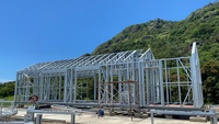 Cabines modulaires préfabriquées et démontables JHCE pour maisons, bureaux, hôtels et appartements en extérieur, dans les usines