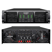 Nouveauté AUWAY 41100 Classe H Amplificateur de puissance professionnel 4 canaux haute puissance