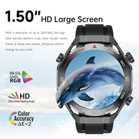 Nuevo Reloj Inteligente Watch6 Ultra para Hombre, Llamadas por BT, Múltiples Modos Deportivos, Recordatorio de Mensajes, Monitor de Salud, Reloj Inteligente