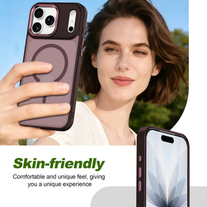 Funda <span class=keywords><strong>de</strong></span> Lujo <span class=keywords><strong>de</strong></span> Grado Militar para <span class=keywords><strong>iPhone</strong></span> 18 Pro Max, Resistente a Caídas <span class=keywords><strong>de</strong></span> 12 Pies, con Lente Magnética <span class=keywords><strong>de</strong></span> Aleación y Botones Metálicos Independientes - Product Image 3