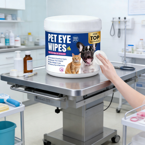 Lingettes nettoyantes pour les <span class=keywords><strong>yeux</strong></span> des animaux Dayoung, 100 pièces, hypoallergéniques et douces, pour tous les chiens et chats - Product Image 2
