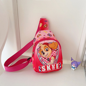 Sac messager et porte-monnaie en nylon à motif de personnage de dessin animé tendance pour enfants avec fermeture éclair pour garçons et filles - Product Image 2