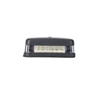 Nouvelle lumière de plaque d'immatriculation arrière universelle pour voiture à LED, 6 LED, camion, SUV, remorque, lampe de numéro, blanche, accessoires automobiles, Hilmo LED-64