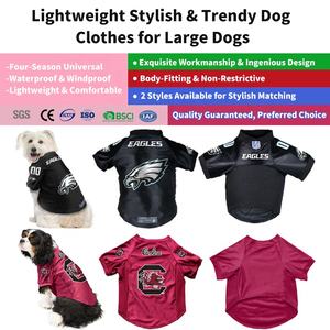 NFL Philadelphia Eagles Winter Print Classic Cómodo Premium Dog Clothe Jersey Team Pet Sport Camiseta - Product Image 2