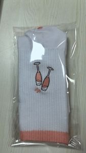 Wholesale CMAX Custom Logo Ruffle Yoga <b>Socks</b> – OEM New Design Embroidery Pilates <b>Sock</b> for Women, Fitness Grip <b>Socks</b> - Product Image 5