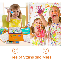 Livres de coloriage à l'eau pour enfants, apprentissage des animaux, livres de coloriage magiques à l'eau pour enfants
