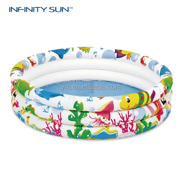 Gran mayor inflables mini piscina Piscina de agua de mar mundo de agua inflable juguetes para la piscina