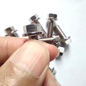 Tornillos de <span class=keywords><strong>cabeza</strong></span> Allen personalizados m10 m5 m6 m8, Perno de brida hexagonal, Perno de Motor de titanio, Perno de brida hexagonal, <span class=keywords><strong>en</strong></span> venta - Product Image 2