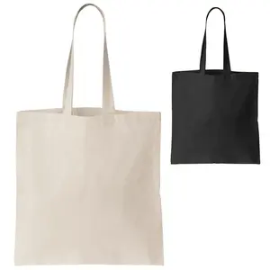 Оптовая продажа, Хлопковая Сумка-тоут с несколькими карманами, 100% Холщовая Сумка для шоппинга, модная дешевая пустая индивидуальная пляжная сумка с логотипом