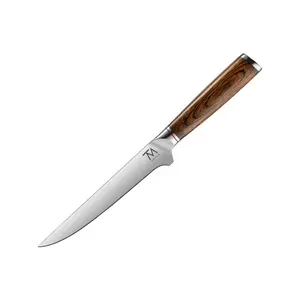 Cuchillos Messer 6 inç yüksek kalite paslanmaz çelik el yapımı dövme kemiksi saplı bıçak kesme et keskin mutfak şef kemik bıçaklar