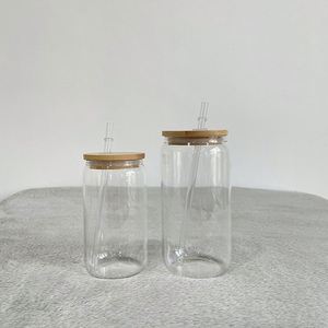 Botellas de Vidrio para Sublimación de 12oz y 16oz, Irrompibles, para Regalos Personalizados - Product Image 1