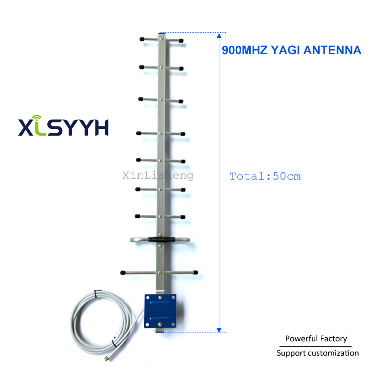 Wholesale Outdoor wifi Signal Booster External 900Mhz 13dBi yagi antenna gsm manufacturer